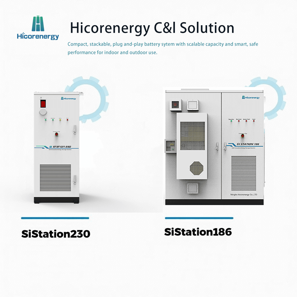 Soluciones de almacenamiento industrial: HiCorEnergy SI Station 230