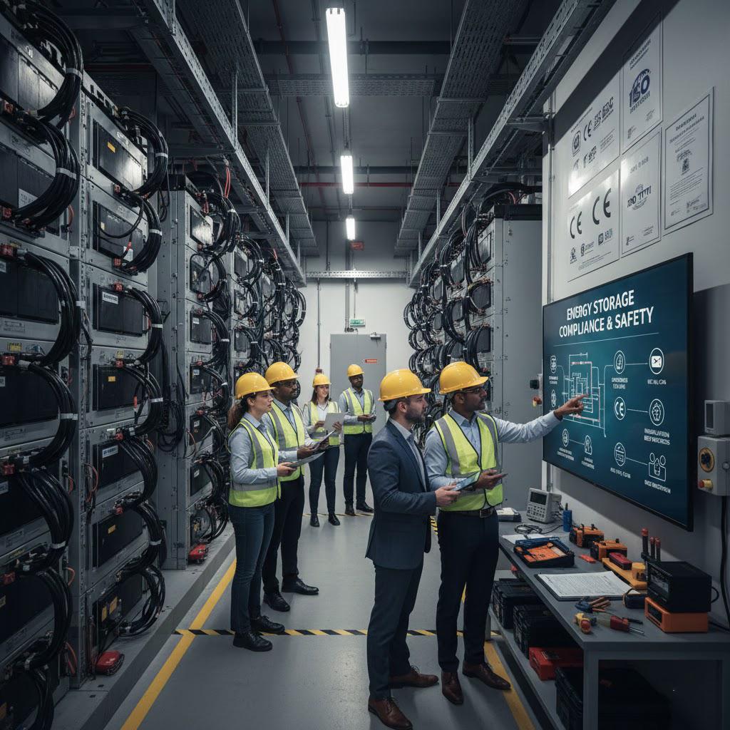 How Can Distributors and Installers Ensure Safety and Compliance in Energy Storage Products