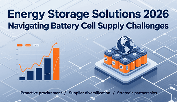 How Can Energy Storage Installers Secure Battery Cell Supply and Protect Profits Amid the 2026 Shortage?