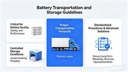 How Can Distributors Optimize Battery Transportation and Storage to Reduce Losses and Ensure Safety?