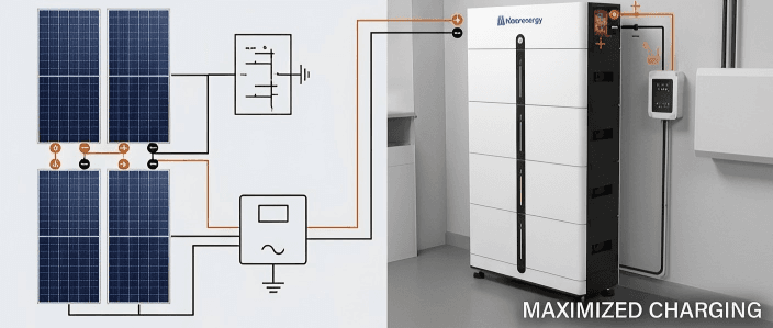 How Do You Match Solar Panel Series vs Parallel Wiring to Lithium Battery Storage Voltage?